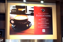 coffee shop menu board