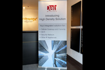 Economy retractable banner stand