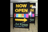 Sandwich board