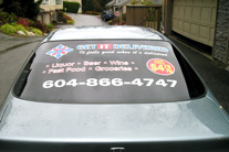 Vehicle graphics, Burnaby, Vancouver area