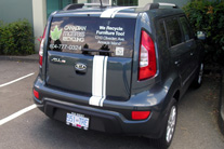 Vehicle graphics, Burnaby, Vancouver area