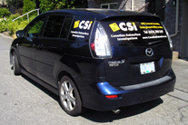 Vehicle graphics, Burnaby, Vancouver area