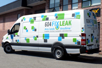 Mercedes Sprinted Fix Leak Vehicle graphics, Burnaby, Vancouver area